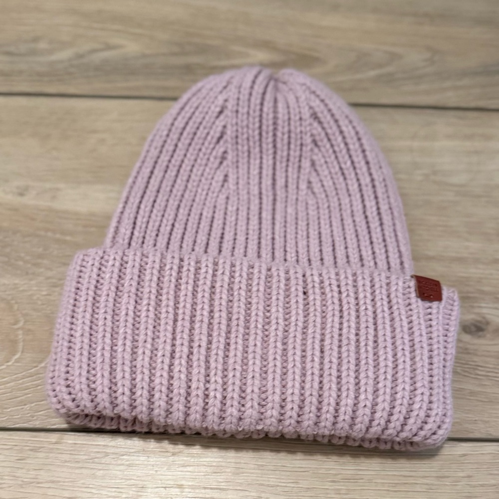 Pink Knit Beanie